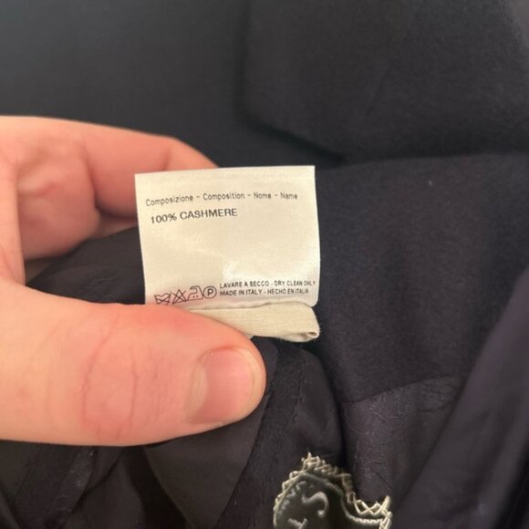 Brioni 100% Cashmere Traiano Blazer Jacket Golden Buttons - Picture 4 of 9
